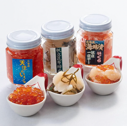 せんざん まる浜 北海道産海鮮漬け 瓶シリーズ