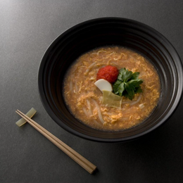 つるとんたん 半生明太餡かけ玉子とじのおうどん