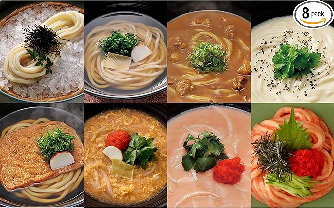 つるとんたん 全8種オールスターのおうどん詰め合わせ