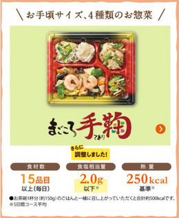 ワタミの宅食 まごころ手鞠