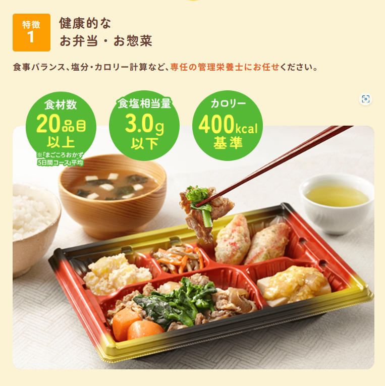 ワタミの宅食 まごころ小箱(小)