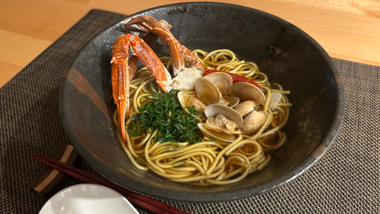 福井県のご当地ラーメン！大きなアサリが入った越前カニ出汁ラーメンを実食レビュー