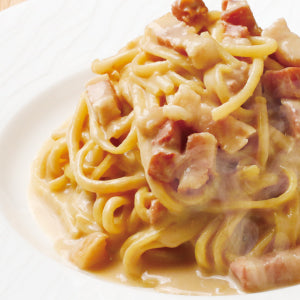 俺のEC イベリコ豚とポルチーニ茸の濃厚クリームソースパスタ
