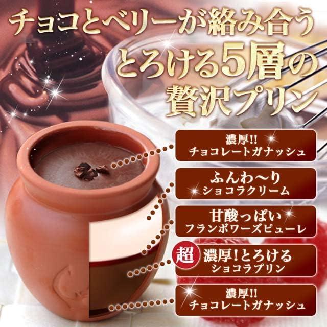 神戸フランツ 神戸魔法の壷プリン・ショコラ