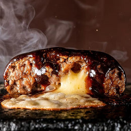 bonbori (ぼんぼり) 究極のひき肉で作る 牛100%ハンバーグ チーズプラス